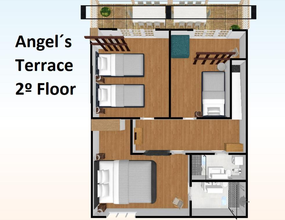Lejlighed Angel's Duplex Terrace Five Bedrooms